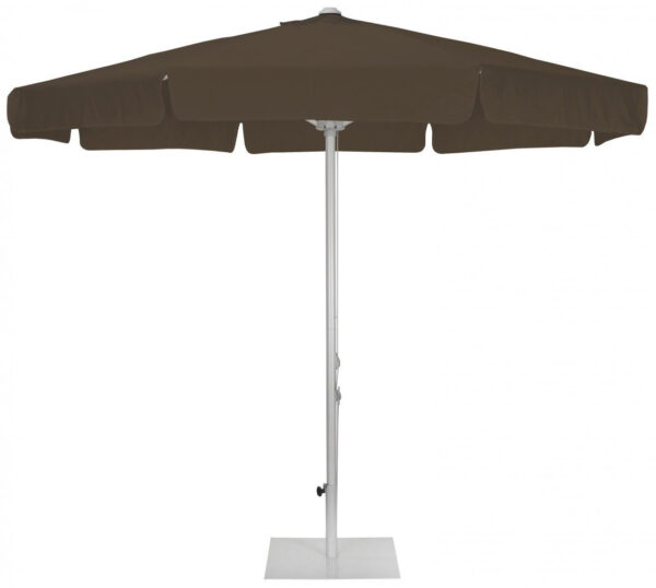 Parasol Vigo en aluminium au design contemporain par Ezpeleta