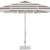 Parasol Vigo en aluminium au design contemporain par Ezpeleta