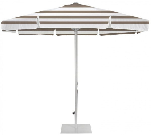 Parasol Vigo en aluminium au design contemporain par Ezpeleta