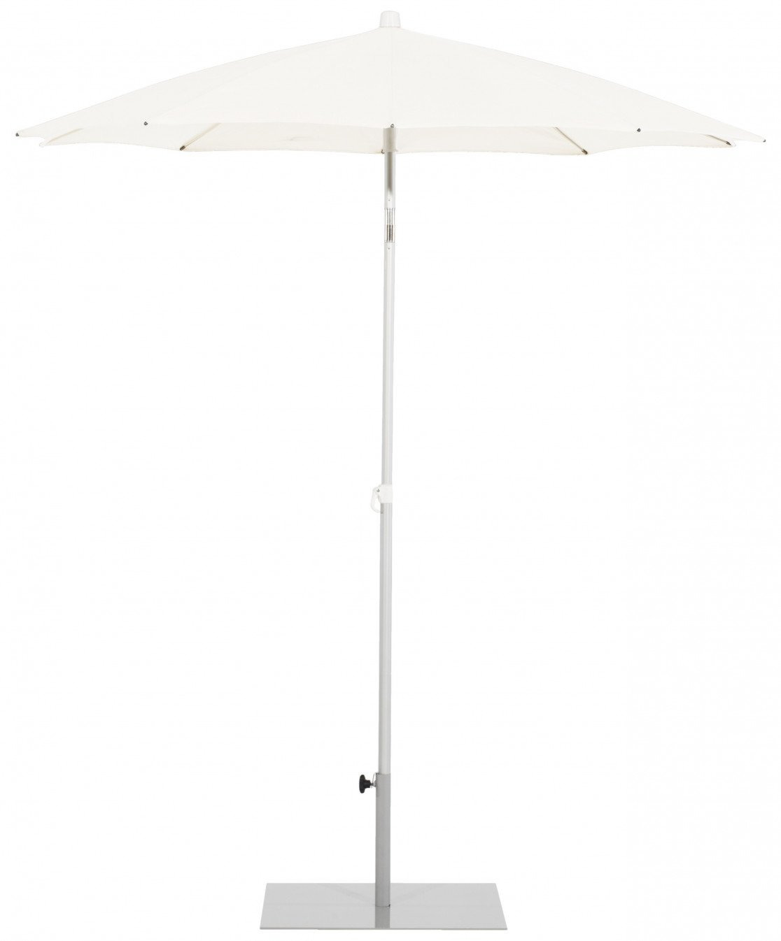 Parasol Creta en aluminium au design contemporain par Ezpeleta