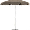 Parasol Tenerife en inox au design contemporain par Ezpeleta