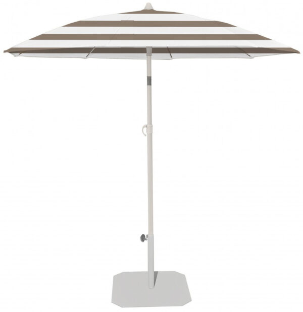 Parasol Ons en aluminium au design contemporain par Ezpeleta