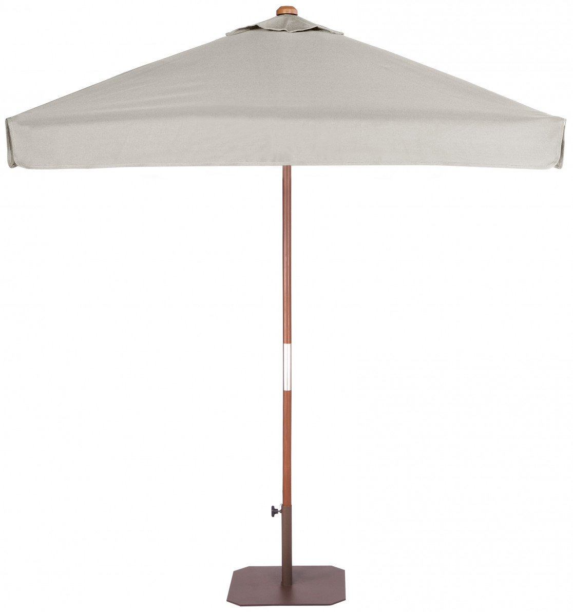 Parasol Java en bois d'eucalyptus au design contemporain par Ezpeleta