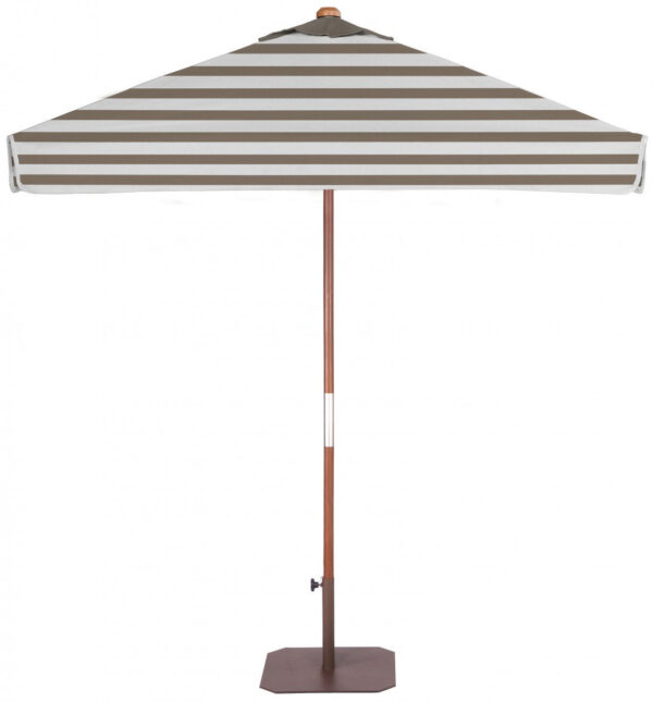 Parasol Java en bois d'eucalyptus au design contemporain par Ezpeleta