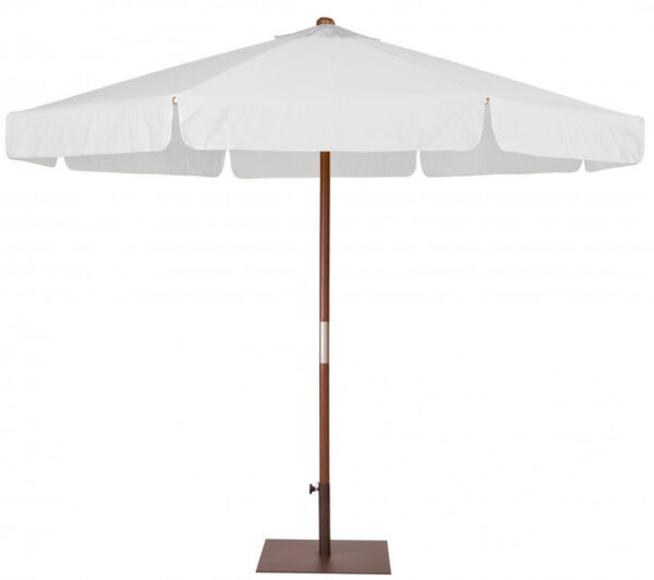 Parasol Java en bois d'eucalyptus au design contemporain par Ezpeleta