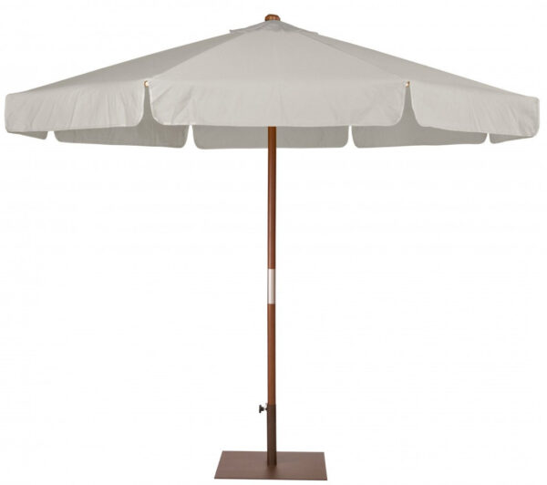 Parasol Java en bois d'eucalyptus au design contemporain par Ezpeleta