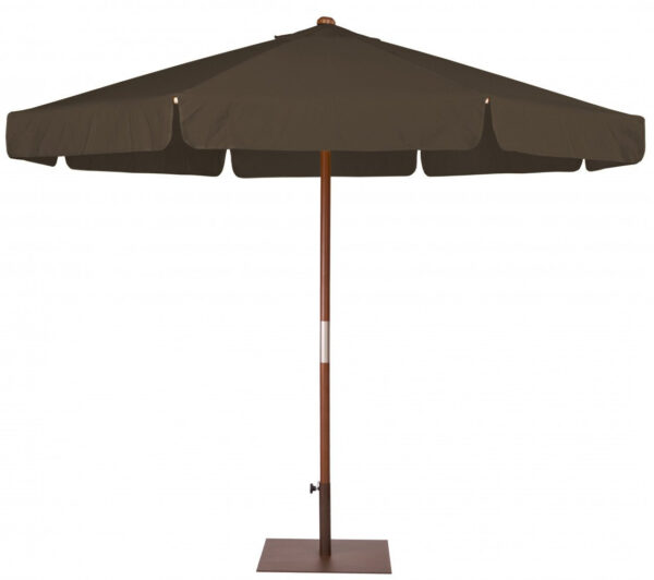 Parasol Java en bois d'eucalyptus au design contemporain par Ezpeleta