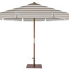 Parasol Java en bois d'eucalyptus au design contemporain par Ezpeleta