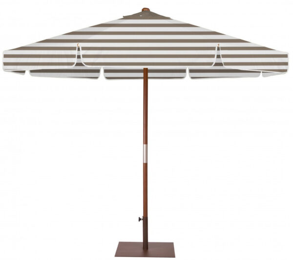 Parasol Java en bois d'eucalyptus au design contemporain par Ezpeleta