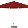 Parasol Java en bois d'eucalyptus au design contemporain par Ezpeleta