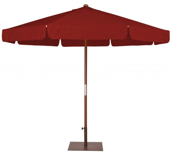 Parasol Java en bois d'eucalyptus au design contemporain par Ezpeleta