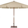 Parasol Java en bois d'eucalyptus au design contemporain par Ezpeleta