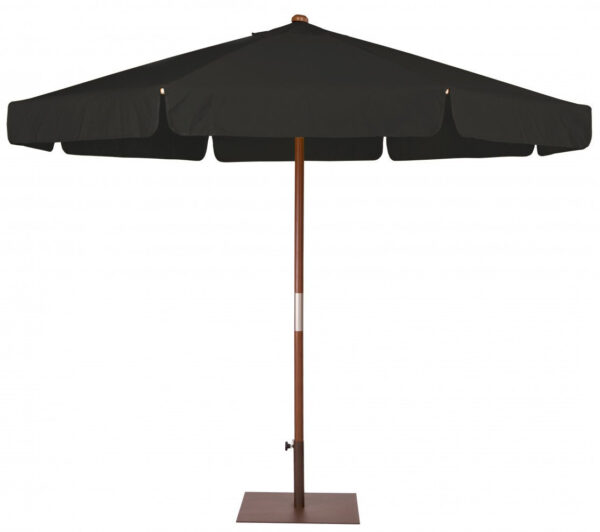 Parasol Java en bois d'eucalyptus au design contemporain par Ezpeleta