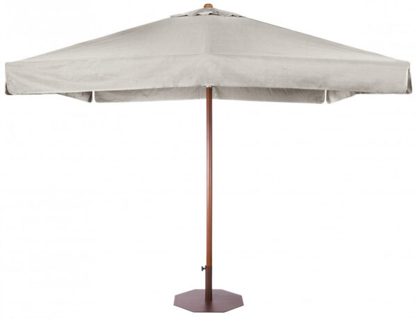 Parasol Java en bois d'eucalyptus au design contemporain par Ezpeleta