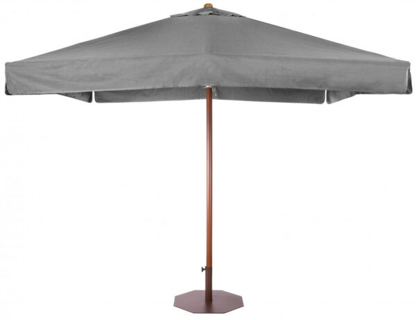 Parasol Java en bois d'eucalyptus au design contemporain par Ezpeleta