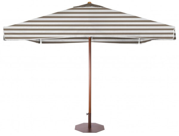 Parasol Java en bois d'eucalyptus au design contemporain par Ezpeleta