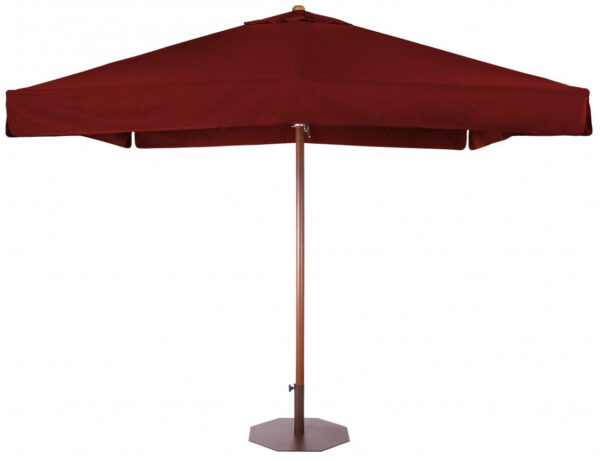 Parasol Java en bois d'eucalyptus au design contemporain par Ezpeleta