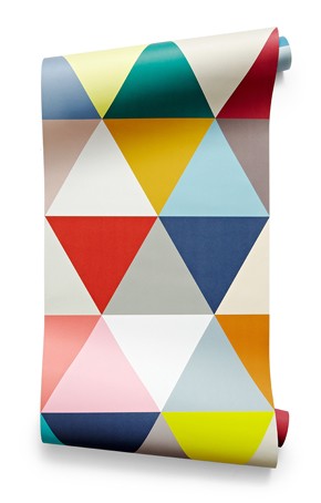 Papier peint design intissé Mosaic Classic au design géométrique