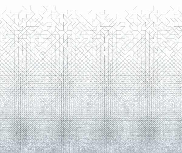 Papier peint au design géométrique intissé Modular  prêt-à-poser