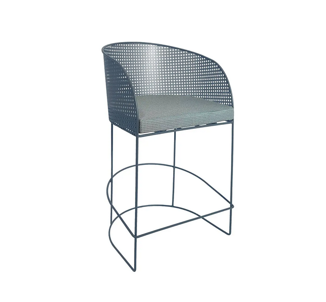 Tabouret Arena en acier au design industriel par iSi Design Group x iSimar