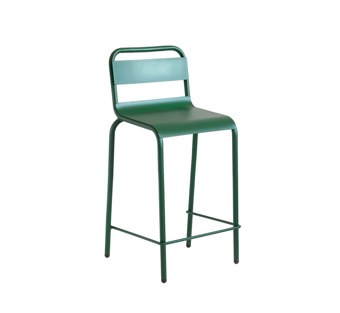 Tabouret Biarritz en aluminium au design industriel par iSi Design Group x iSimar