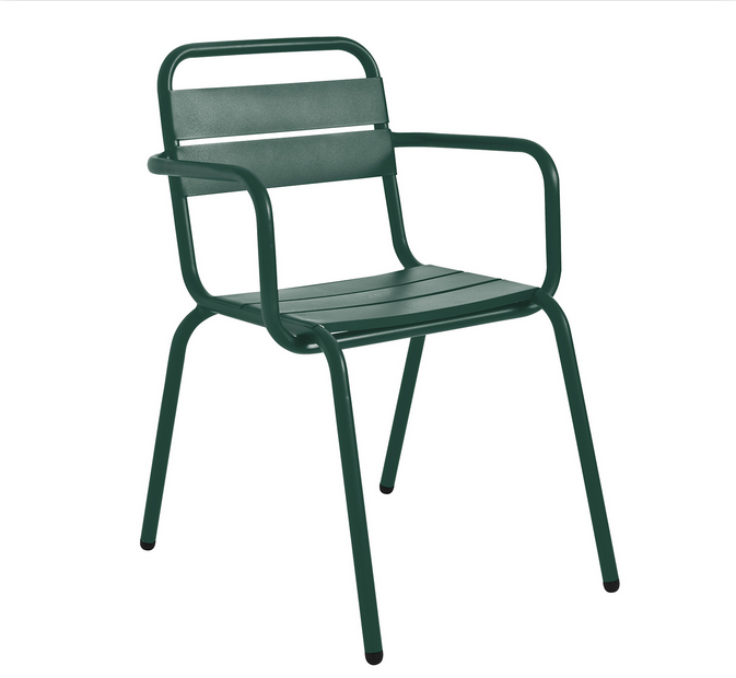 Fauteuil Barceloneta en aluminium au design industriel par iSi Design Group x iSimar