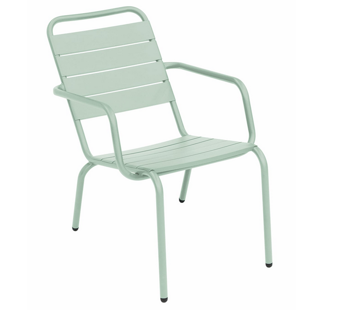 Fauteuil lounge Barceloneta en aluminium au design industriel par iSi Design Group x iSimar