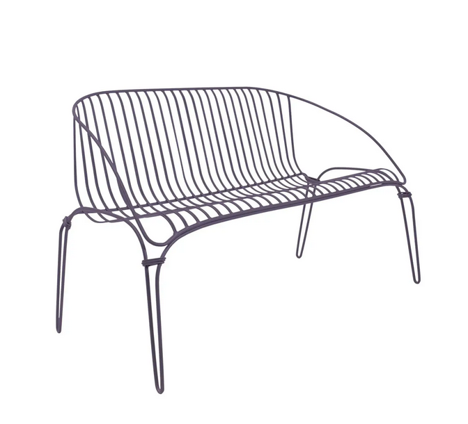 Banc Colonial en acier au design industriel par iSi Design Group x iSimar