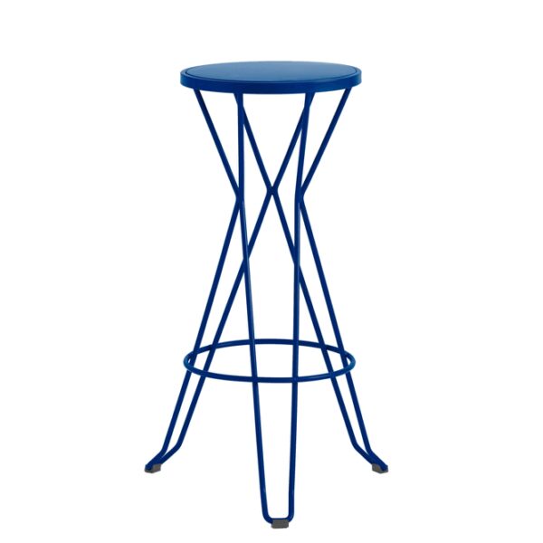 Tabouret Madrid en acier au design industriel par iSi Design Group x iSimar