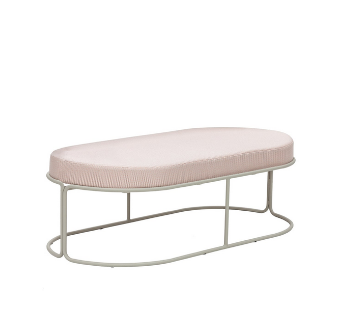 Banquette Paradiso en acier au design industriel par iSi Design Group x iSimar