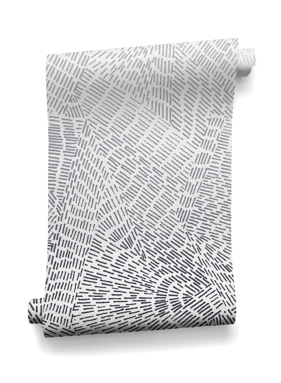 Papier peint au design scandinave et graphique intissé copenhague prêt-à-poser dark et rock