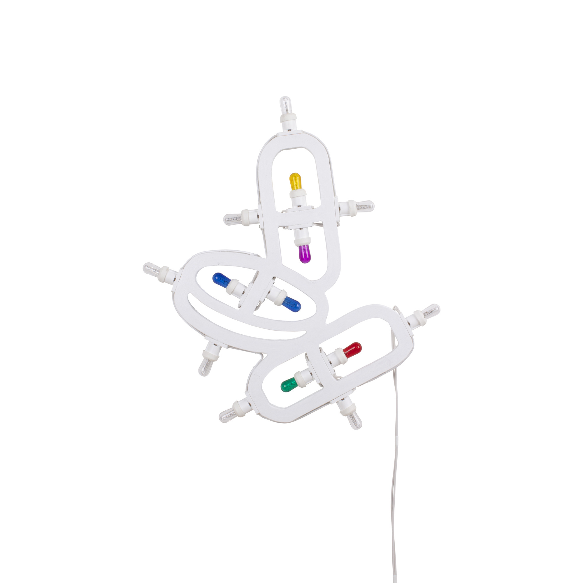 Applique Hotlight Pills en bois par David Cesaria x Seletti