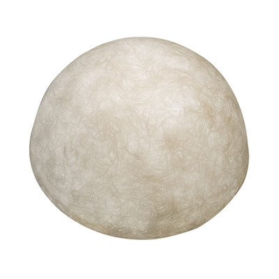 Lampe à poser Button en forme de demi lune en Nebulite par In-es Art Design