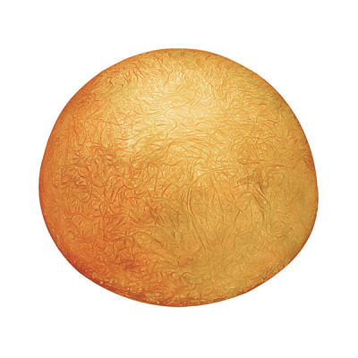 Lampe à poser Button en forme de demi lune en Nebulite par In-es Art Design