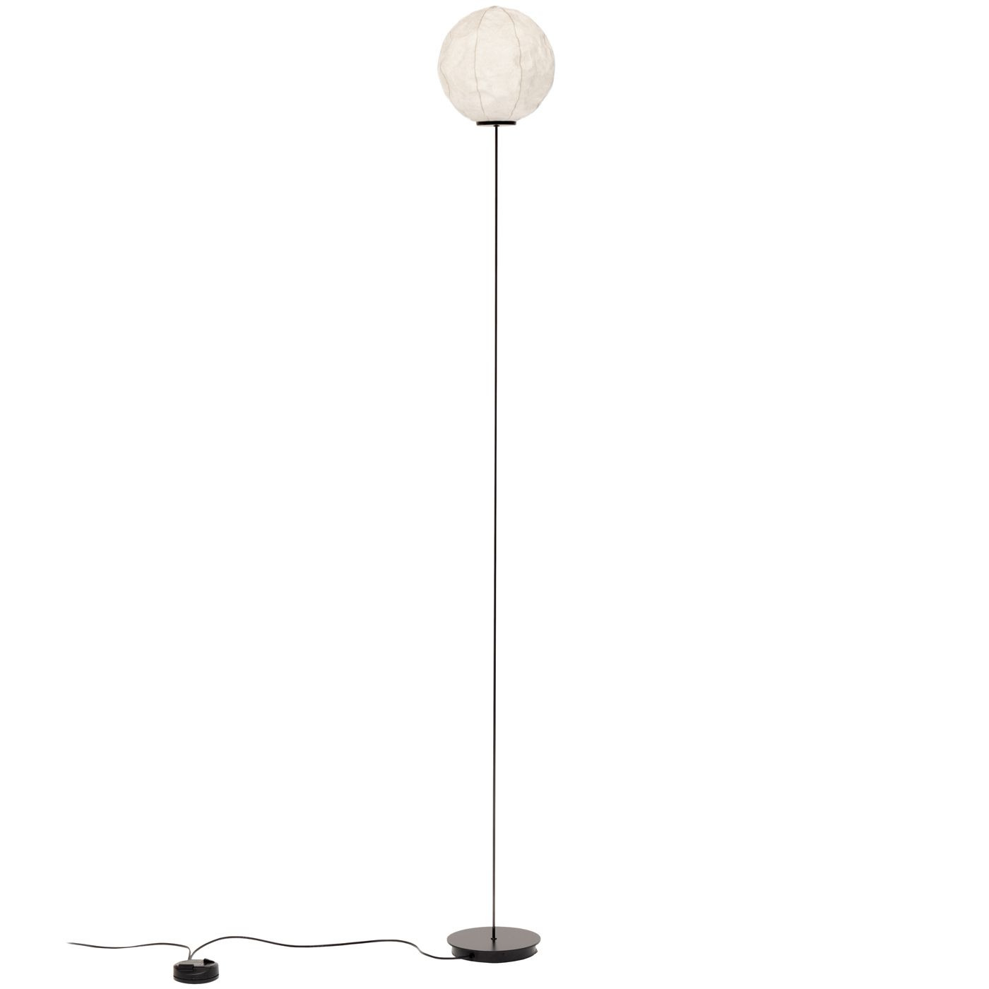 Lampadaire Cho Light en papier japonais Washi par Dimitri Bähler x Established & Sons