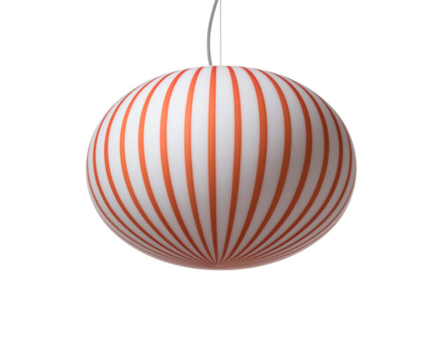 Suspension Filigrana Light Ellipse en verre soufflé bouche par Sebastian Wrong x Established & Sons
