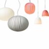 Suspension Filigrana Light Ellipse en verre soufflé bouche par Sebastian Wrong x Established & Sons
