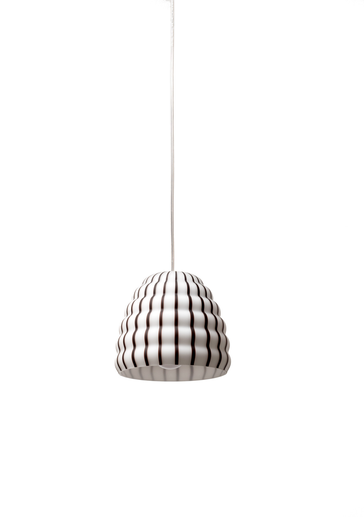 Suspension Filigrana Light Ruche en verre soufflé bouche par Sebastian Wrong x Established & Sons
