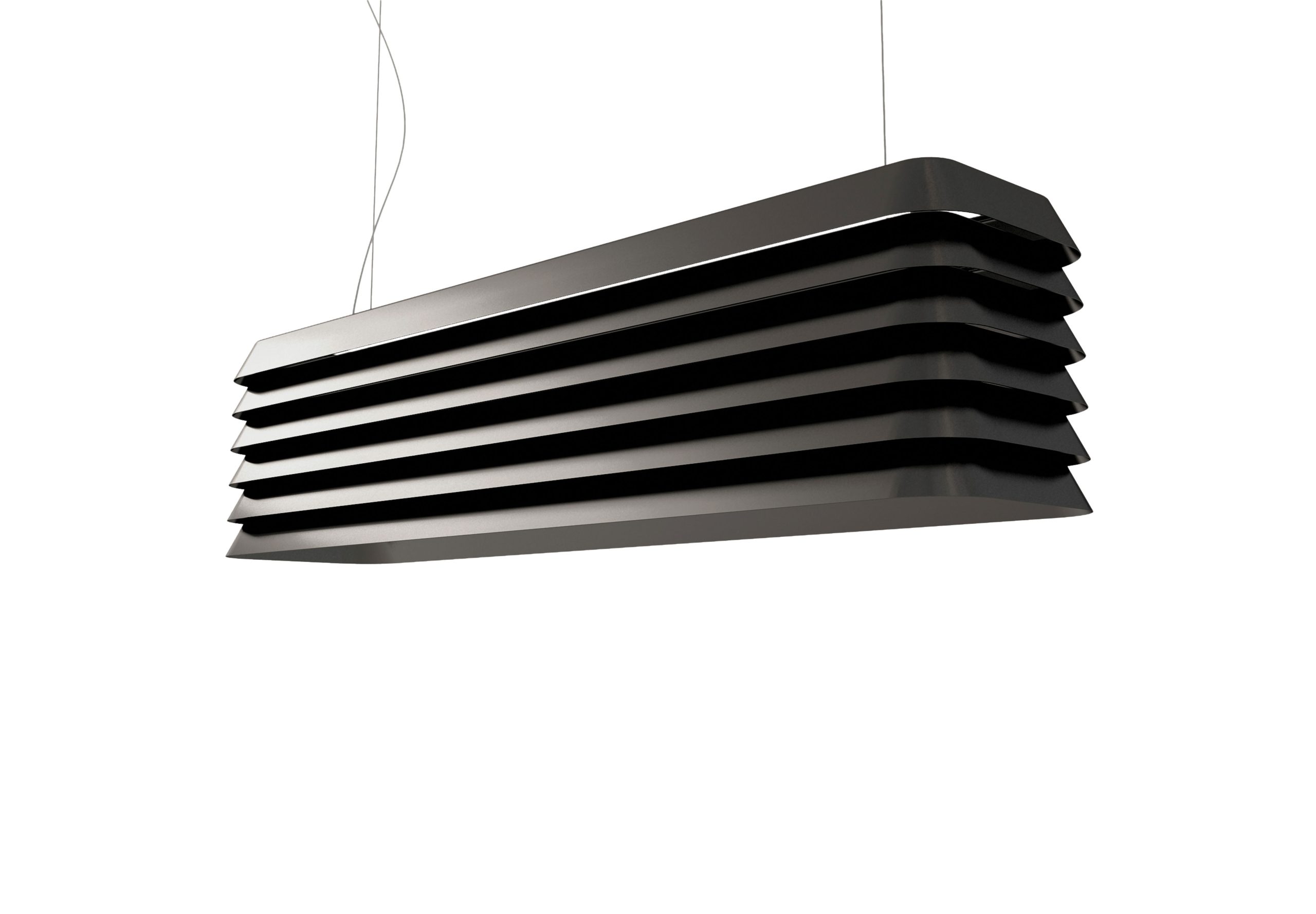 Suspension Louvre light en Aluminium anodisé par Klauser & Carpenter x Established & Sons