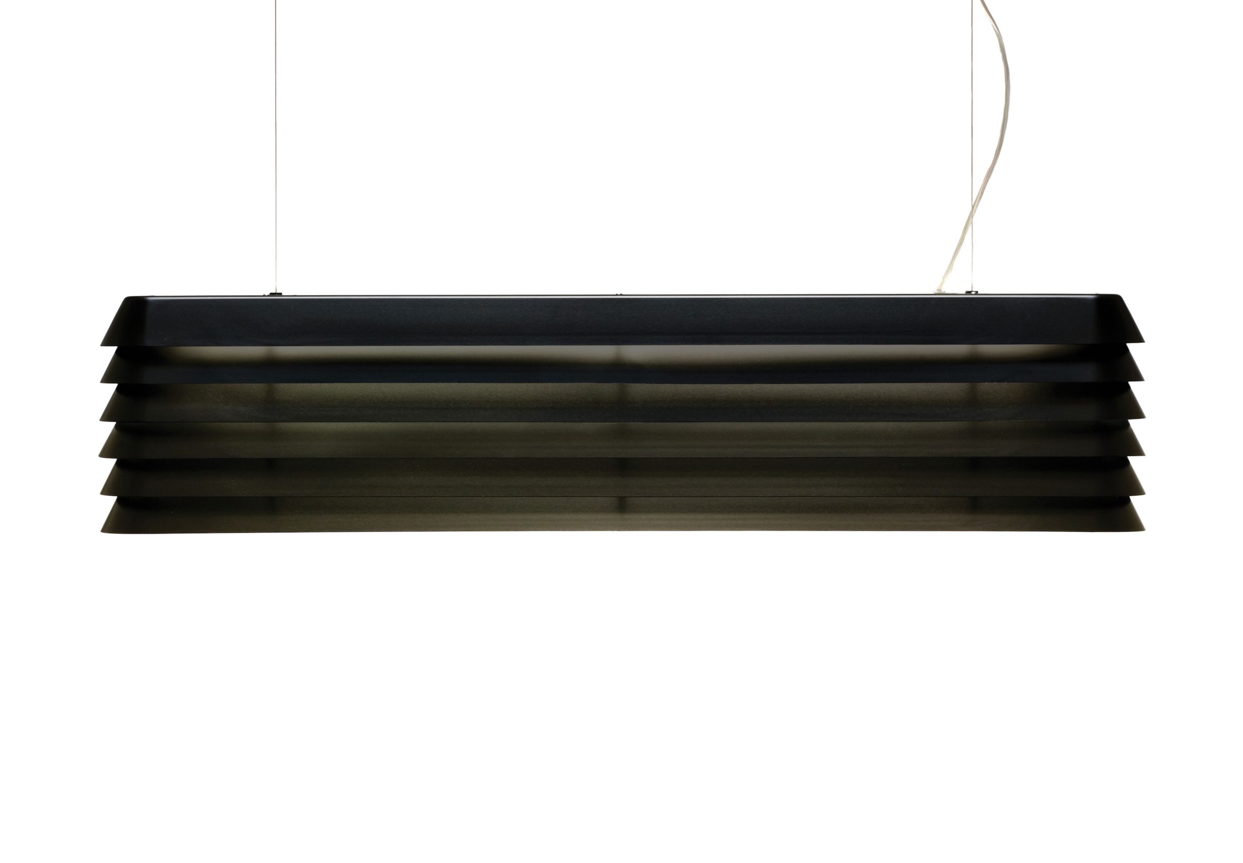 Suspension Louvre light en Aluminium anodisé par Klauser & Carpenter x Established & Sons