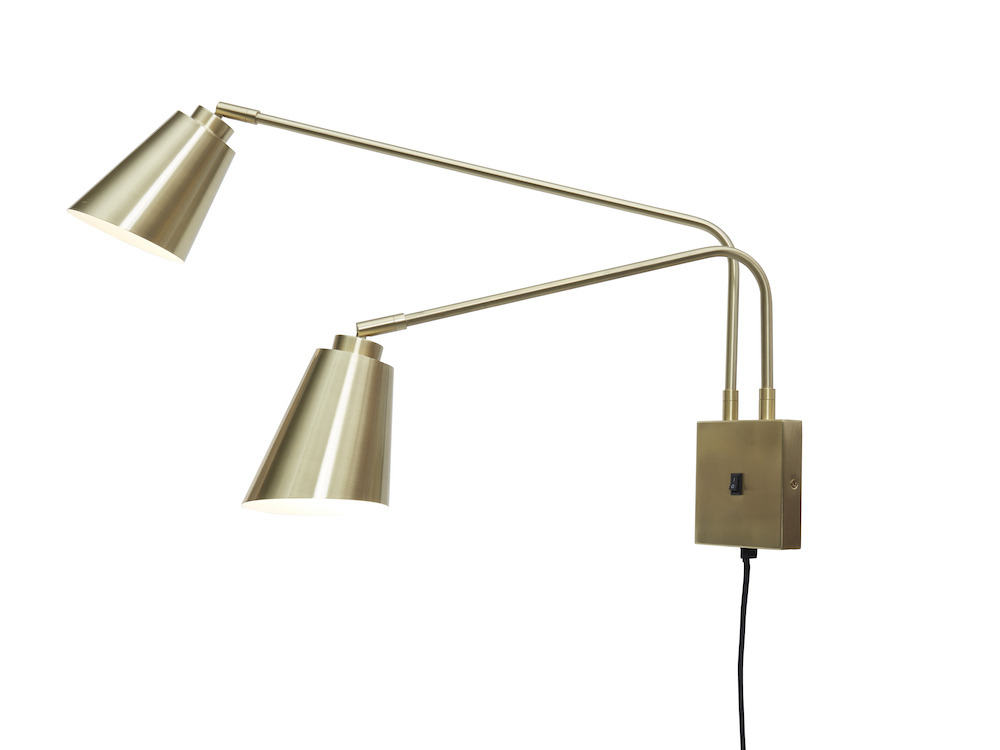 Applique double Bremen en métal au design contemporain par It's About Romi