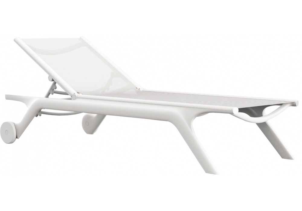 Chaise longue Africa en polypropylène au design contemporain par Eugeni Quitllet x Vondom