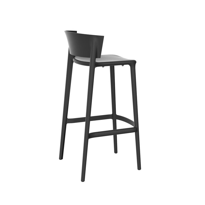 Tabouret Africa en polypropylène au design contemporain par Eugeni Quitllet x Vondom