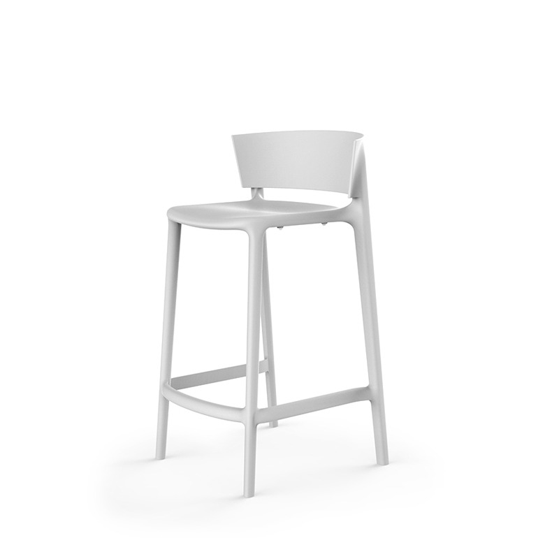 Tabouret Africa en polypropylène au design contemporain par Eugeni Quitllet x Vondom