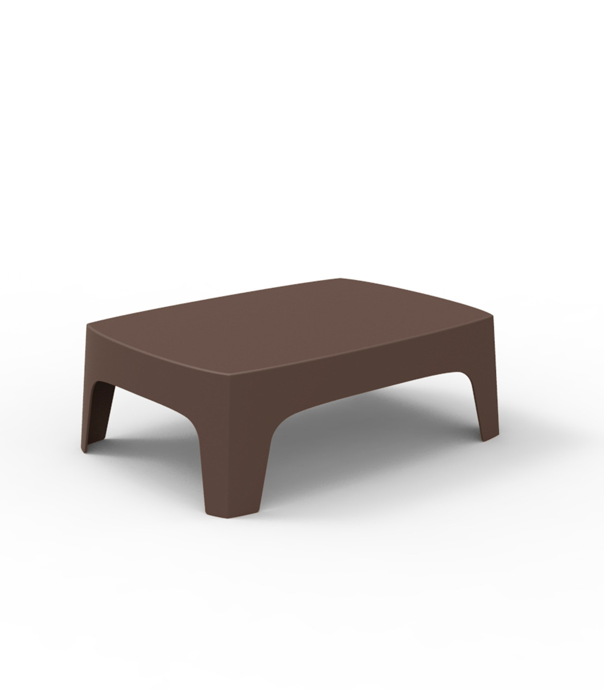 Table basse Solid en polypropylène au design contemporain par Stefano Giovannoni x Vondom