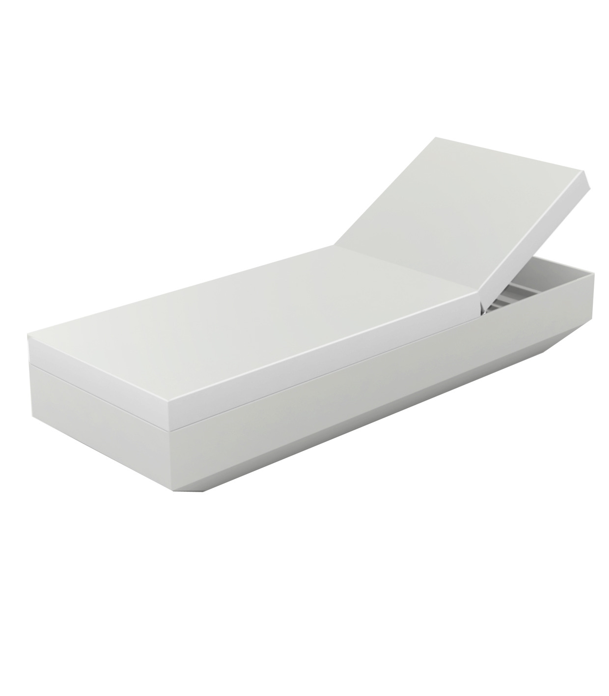 Chaise longue Vela en polyéthylène au design contemporain par Ramon Esteve x Vondom