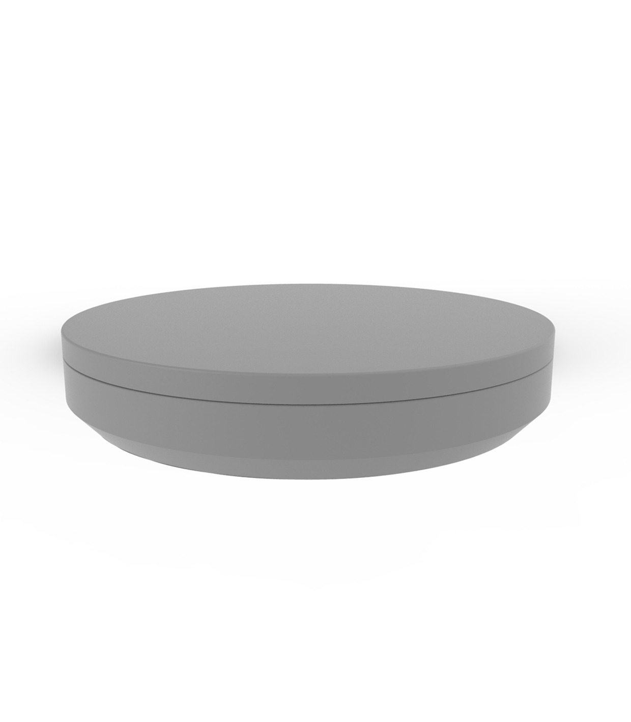 Banquette ronde Vela en polyéthylène au design contemporain par Ramon Esteve x Vondom