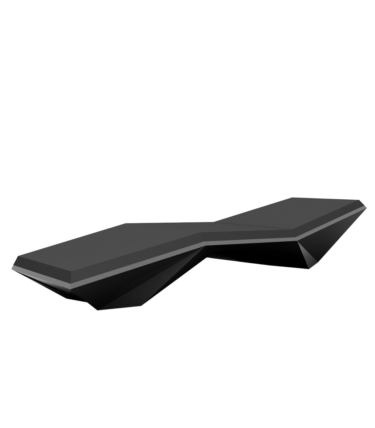 Chaise longue Faz en polyéthylène au design contemporain par Ramon Esteve x Vondom