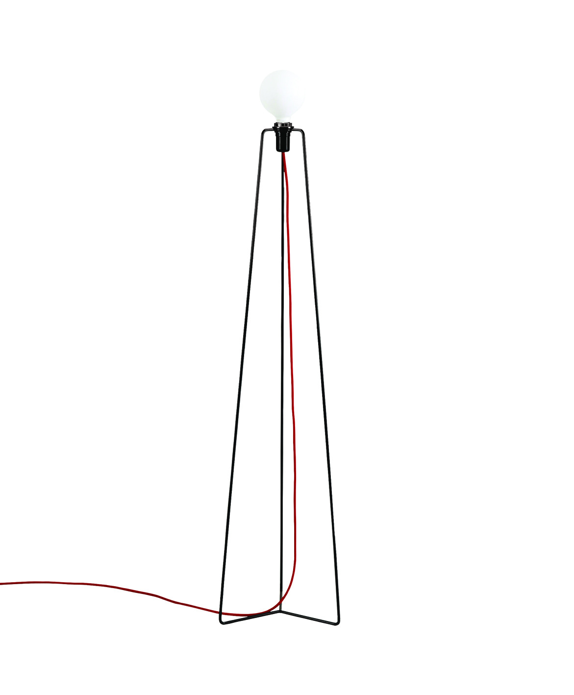 Lampadaire Model 3 en acier au design industriel par Grupa