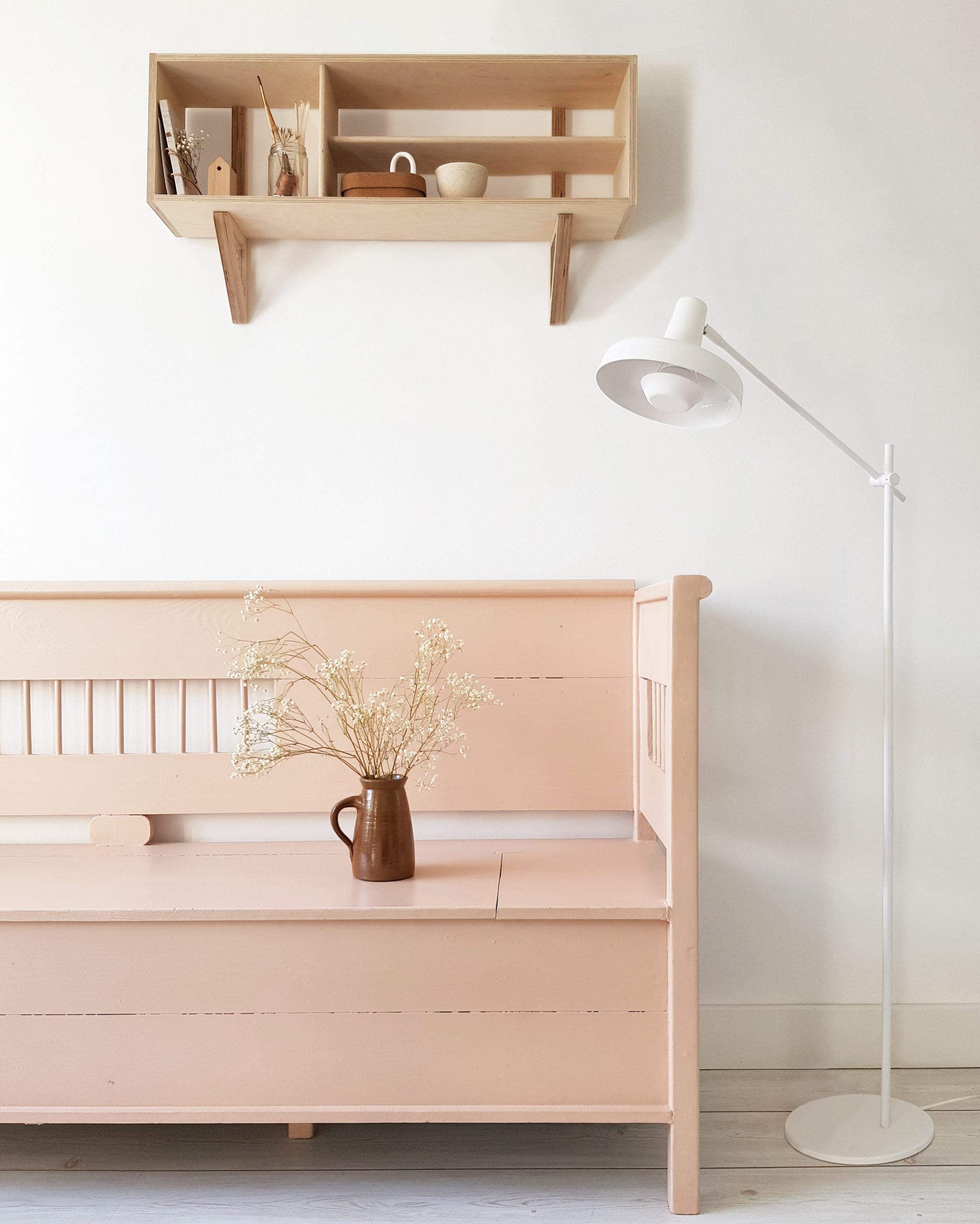 Lampadaire Arigato palace en acier au design industriel par Grupa